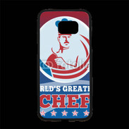 Coque Personnalisée Samsung S7 Edge Premium Meilleur chef