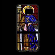 Coque Personnalisée Samsung S7 Edge Premium Saint louis vitrail de la cathédrale de Blois