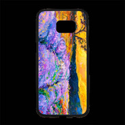 Coque Personnalisée Samsung S7 Edge Premium Champs de lavande