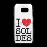 Coque Personnalisée Samsung S7 Edge Premium J'aime les soldes