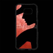 Coque Personnalisée Samsung S7 Edge Premium Silhouette danse country