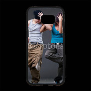 Coque Personnalisée Samsung S7 Edge Premium Couple street dance