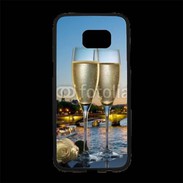 Coque Personnalisée Samsung S7 Edge Premium Amour au champagne