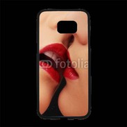 Coque Personnalisée Samsung S7 Edge Premium Baiser de lesbienne