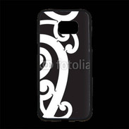 Coque Personnalisée Samsung S7 Edge Premium Tatouage Maori