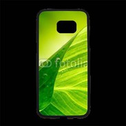 Coque Personnalisée Samsung S7 Edge Premium Feuille écologie