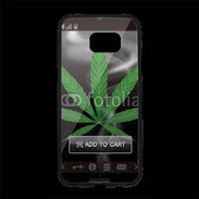 Coque Personnalisée Samsung S7 Edge Premium Téléphone Cannabis