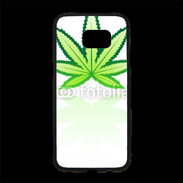 Coque Personnalisée Samsung S7 Edge Premium Feuille de cannabis 2