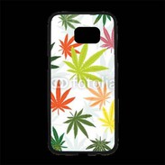 Coque Personnalisée Samsung S7 Edge Premium Marijuana leaves