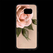 Coque Personnalisée Samsung S7 Edge Premium Rose rétro 