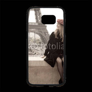 Coque Personnalisée Samsung S7 Edge Premium Vintage Tour Eiffel 30