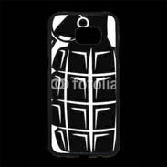 Coque Personnalisée Samsung S7 Edge Premium Grenade noire