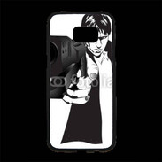 Coque Personnalisée Samsung S7 Edge Premium Gun