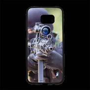 Coque Personnalisée Samsung S7 Edge Premium Soldat tireur d'élite
