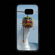 Coque Personnalisée Samsung S7 Edge Premium Hélicoptère bombardier d'eau