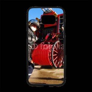 Coque Personnalisée Samsung S7 Edge Premium Pompiers Rangement matériel fin d'incendie