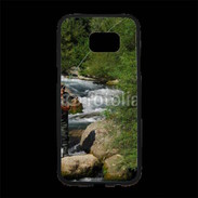 Coque Personnalisée Samsung S7 Edge Premium Pêche à la truite