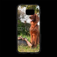 Coque Personnalisée Samsung S7 Edge Premium chien de chasse 300
