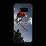 Coque Personnalisée Samsung S7 Edge Premium Skieur free ride