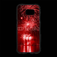 Coque Personnalisée Samsung S7 Edge Premium Feu d'artifice 4 