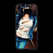 Coque Personnalisée Samsung S7 Edge Premium Brune fashion 1
