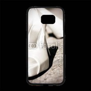 Coque Personnalisée Samsung S7 Edge Premium Escarpins de mariée