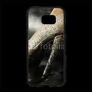 Coque Personnalisée Samsung S7 Edge Premium Escarpin à strass