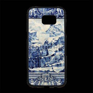 Coque Personnalisée Samsung S7 Edge Premium Azulejos