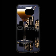Coque Personnalisée Samsung S7 Edge Premium Martini café