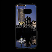 Coque Personnalisée Samsung S7 Edge Premium Coupe de champagne