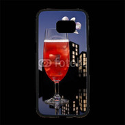 Coque Personnalisée Samsung S7 Edge Premium Singapore sling cocktail