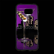 Coque Personnalisée Samsung S7 Edge Premium Vodka martini olives