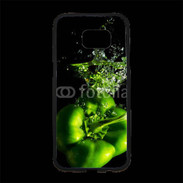 Coque Personnalisée Samsung S7 Edge Premium Poivron vert