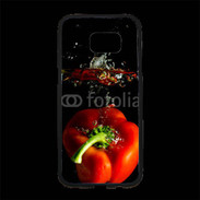 Coque Personnalisée Samsung S7 Edge Premium Poivron rouge