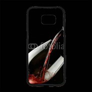 Coque Personnalisée Samsung S7 Edge Premium Vin rouge