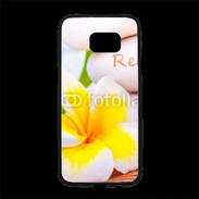 Coque Personnalisée Samsung S7 Edge Premium Fleurs relax