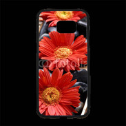 Coque Personnalisée Samsung S7 Edge Premium Fleurs Zen rouge 10