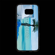 Coque Personnalisée Samsung S7 Edge Premium Village vue mer