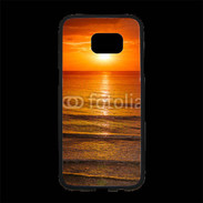 Coque Personnalisée Samsung S7 Edge Premium Couché de soleil mer 2