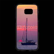 Coque Personnalisée Samsung S7 Edge Premium Couché de soleil en mer 50