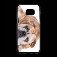 Coque Personnalisée Samsung S7 Edge Premium Bulldog anglais 2