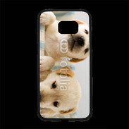 Coque Personnalisée Samsung S7 Edge Premium Petit chiot 2