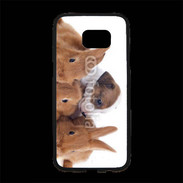 Coque Personnalisée Samsung S7 Edge Premium Gardien de lapins