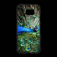 Coque Personnalisée Samsung S7 Edge Premium Paon faisant la roue