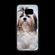 Coque Personnalisée Samsung S7 Edge Premium Chiot Shihtzu