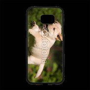 Coque Personnalisée Samsung S7 Edge Premium Chiot labrador 3