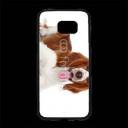 Coque Personnalisée Samsung S7 Edge Premium Chien Springer Spaniel
