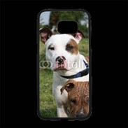 Coque Personnalisée Samsung S7 Edge Premium Chien Staffordshire