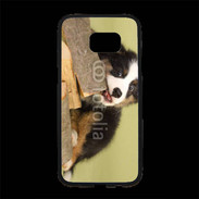 Coque Personnalisée Samsung S7 Edge Premium Chiot bucheron
