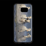 Coque Personnalisée Samsung S7 Edge Premium Chevaux de Camargue 1